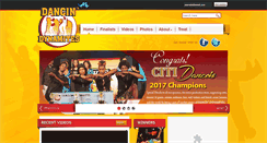 Desktop Screenshot of dancindynamites.com